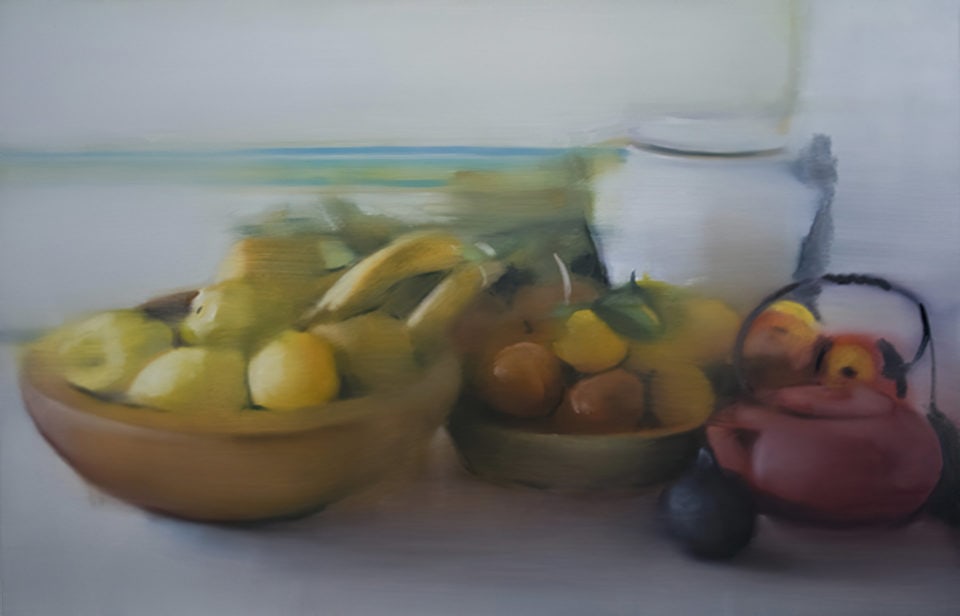 Nature morte huile sur toile 81x60cm